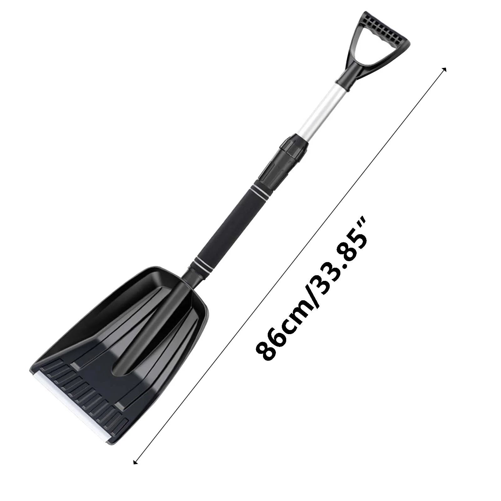 Winter Snow Removal Shovel with Detachable Installation Snow Shovel Set, Thickened and Enlarged Snow Removal Push Snow Shovel, Car Mounted Snow Shovel