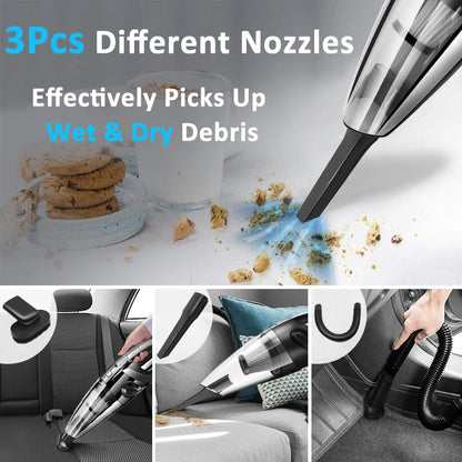 Wireless Vacuum Cleaner for Car Vacuum Cleaner Wireless Vacuum Cleaner Car Handheld Vaccum Cleaners Power Suction
